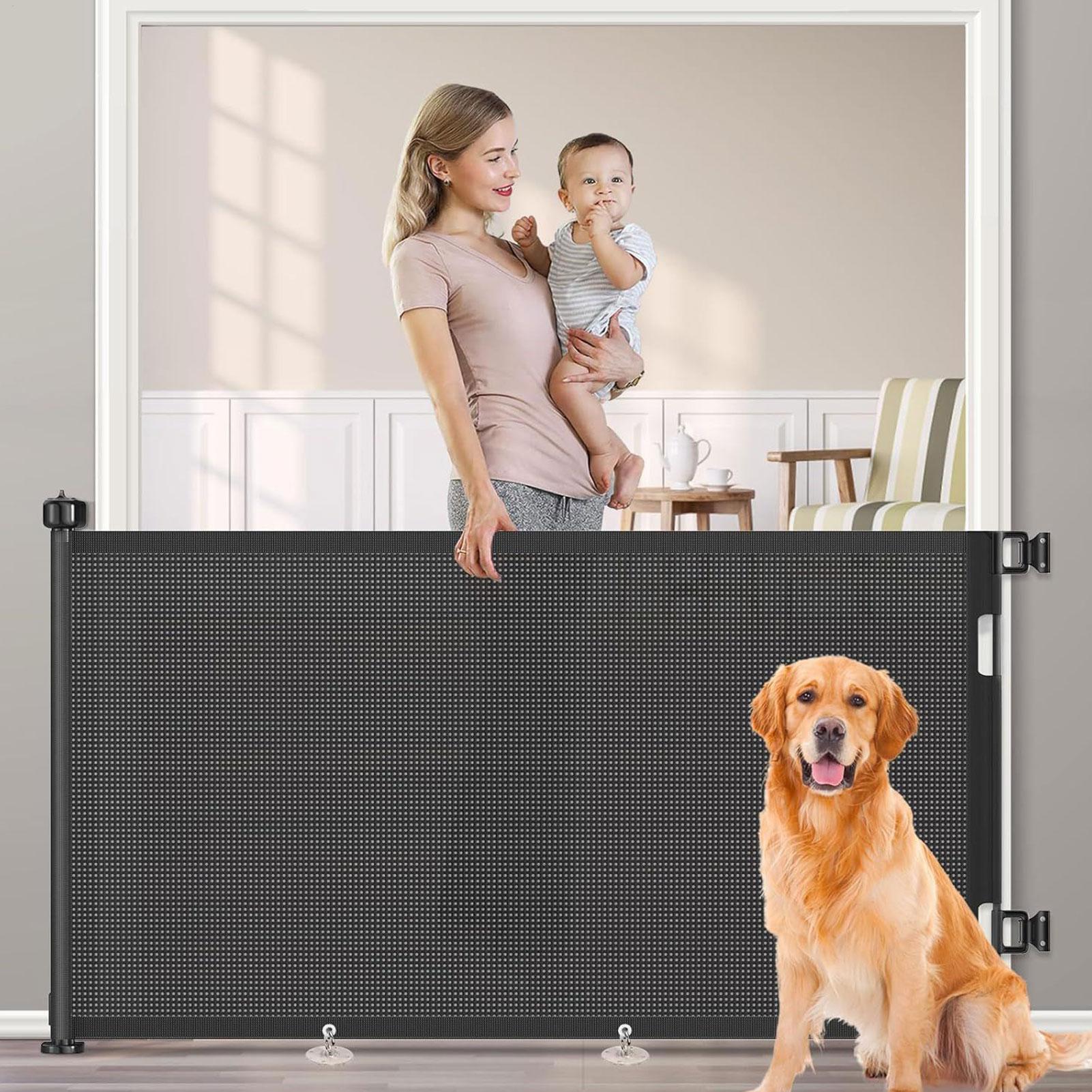 Baby Gate Extra Wide - Gerbang Hewan Peliharaan Gerbang Bayi Dapat