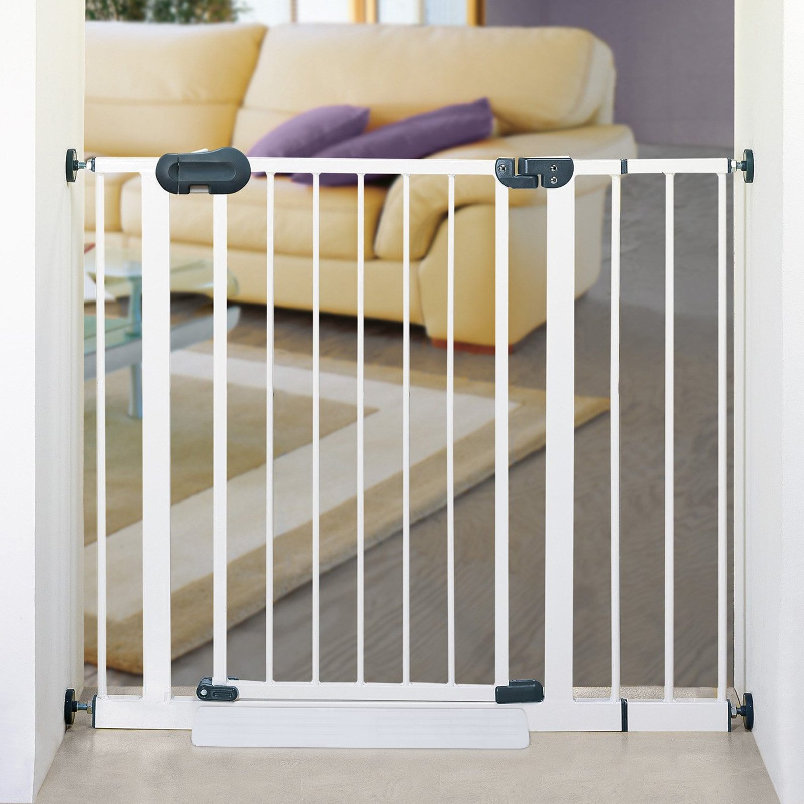 Baby Gate Extra Wide - Pengaman Pintu & Tangga Bayi, Penyangga