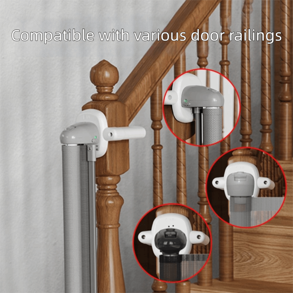 Baby Gate Extra Wide - 2 Buah Adaptor Pagar Pengaman Tangga,