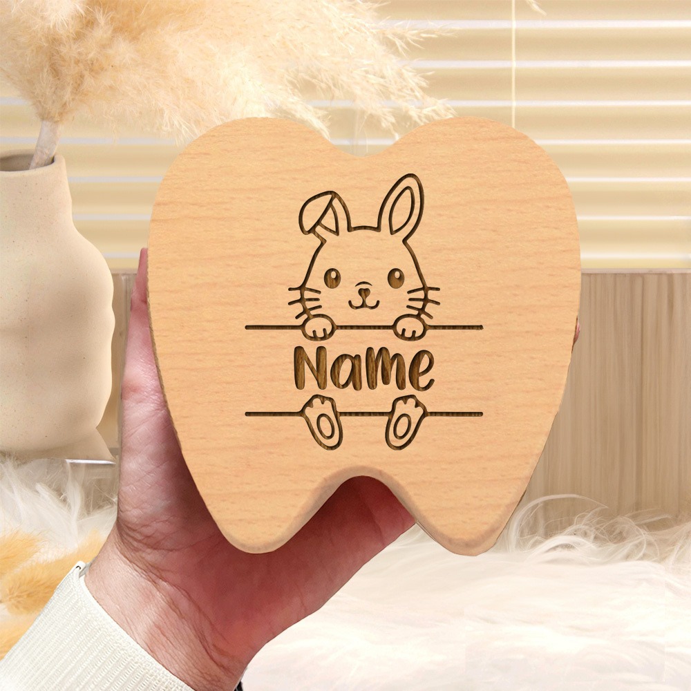 Baby Keepsake Box - Kotak Peri Gigi yang Dipersonalisasi Kotak