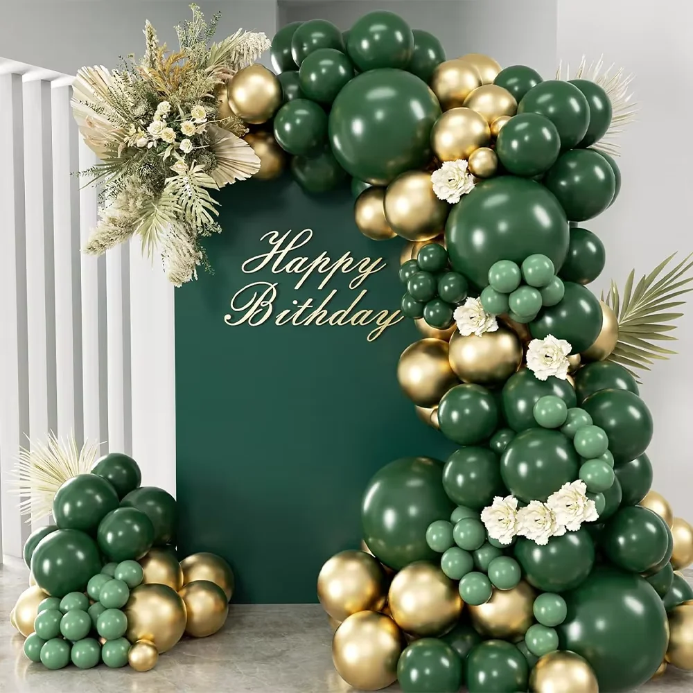 Baby Nursery Jungle Theme - 101 Buah Set Karangan Bunga Balon