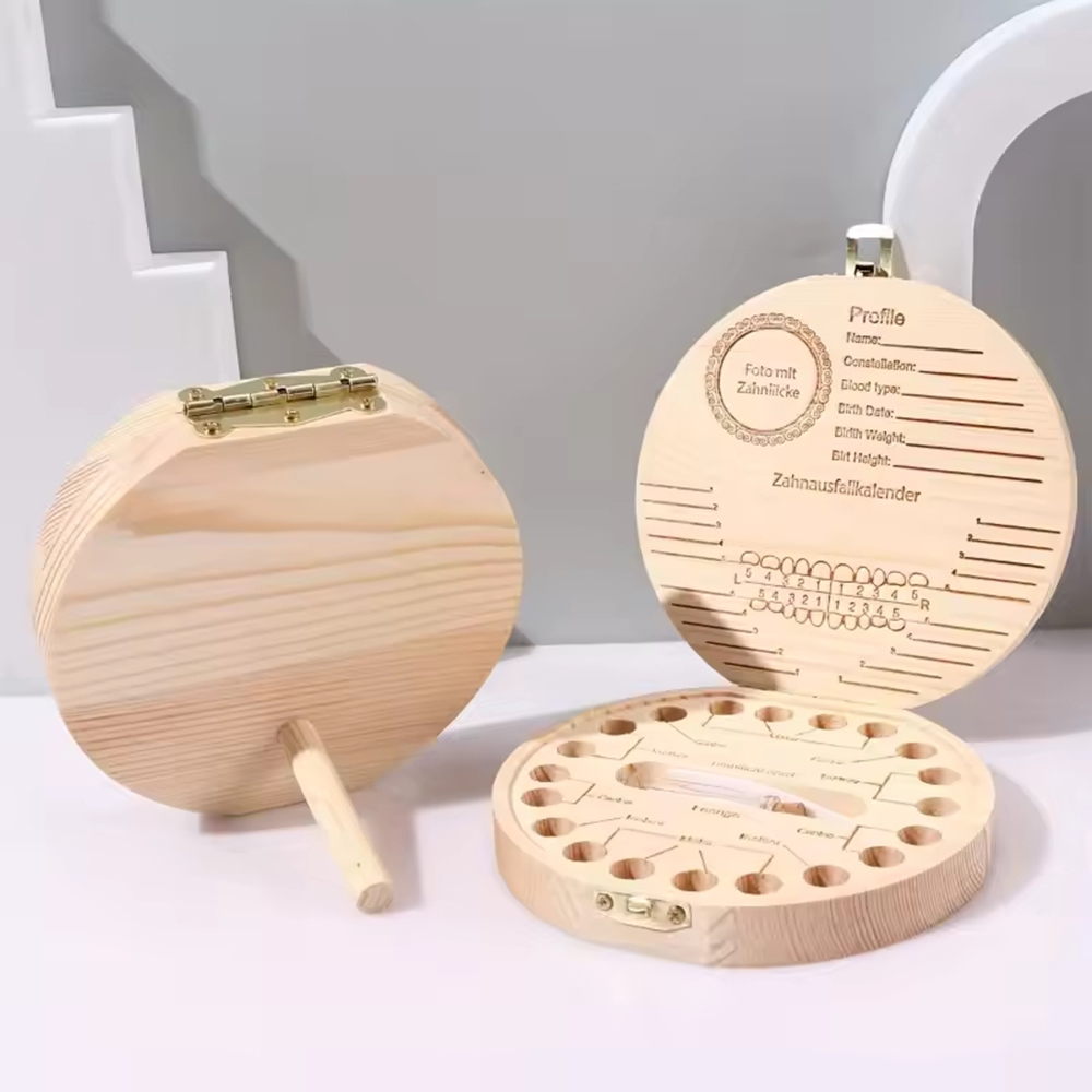 Baby Keepsake Box - 1 Buah Kotak Gigi Susu Anak-anak
