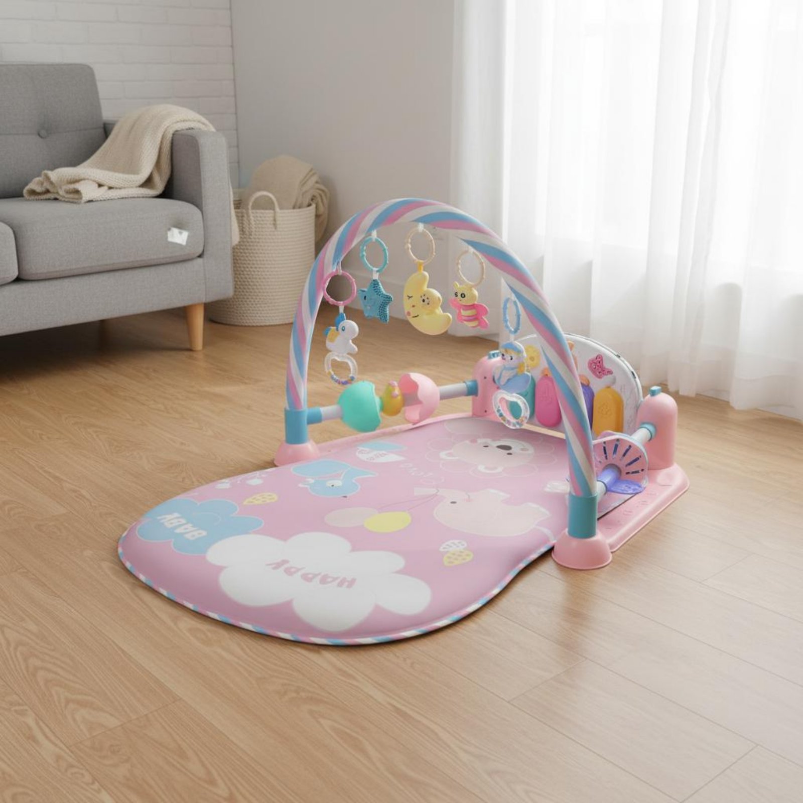 Playpen Bayi dengan Fitur Musi - Baby Nursery Music ulasan dan harga