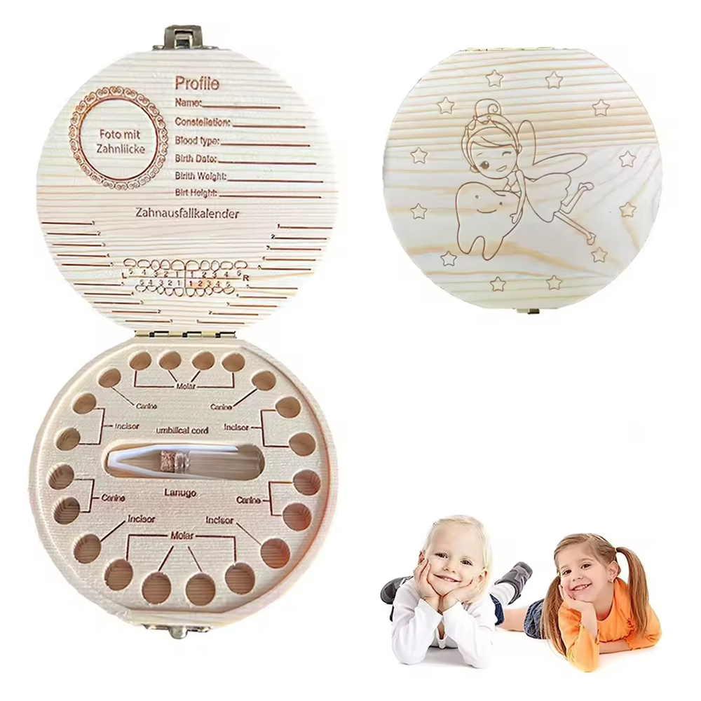 1 Buah Kotak Gigi Susu Anak-an - Baby Keepsake Box ulasan dan harga