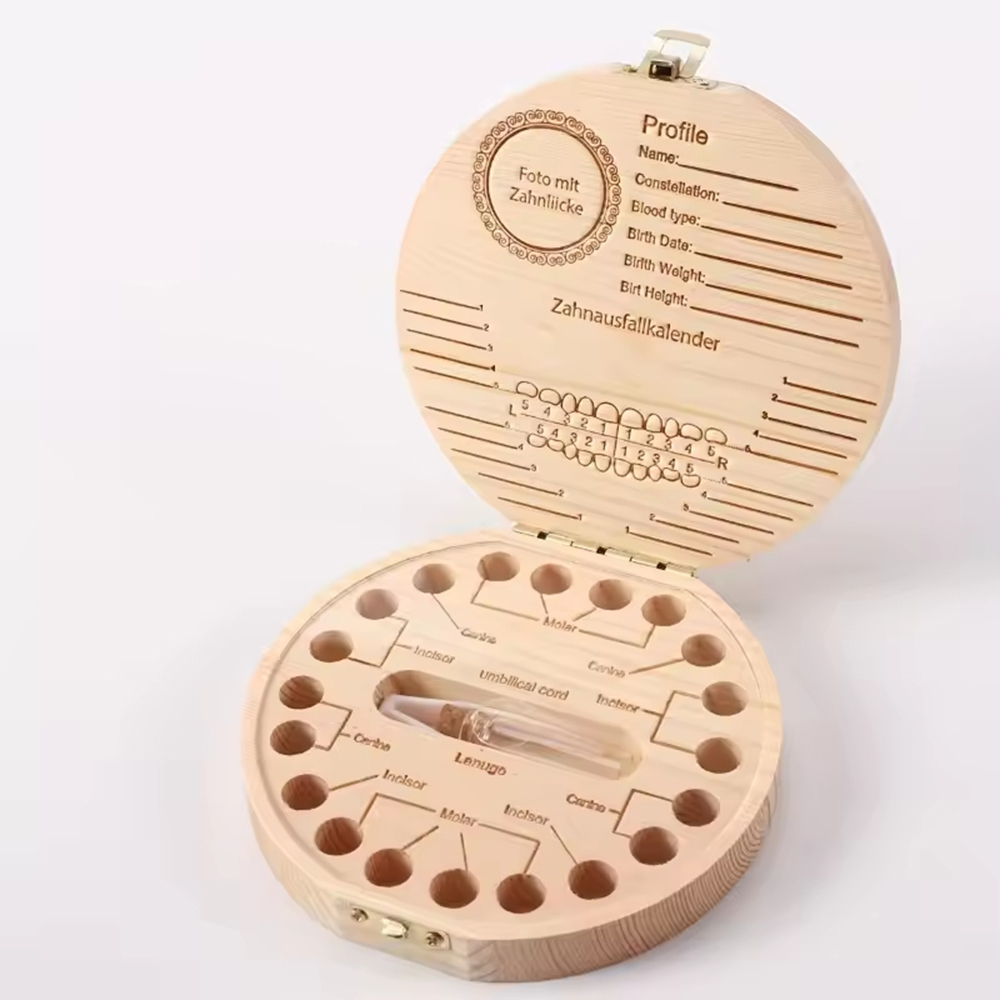 1 Buah Kotak Gigi Susu Anak-an - Baby Keepsake Box ulasan dan harga