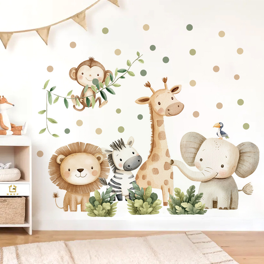 Stiker Dinding Hewan Hutan Boh - Baby Girl Nursery Quotes ulasan dan harga