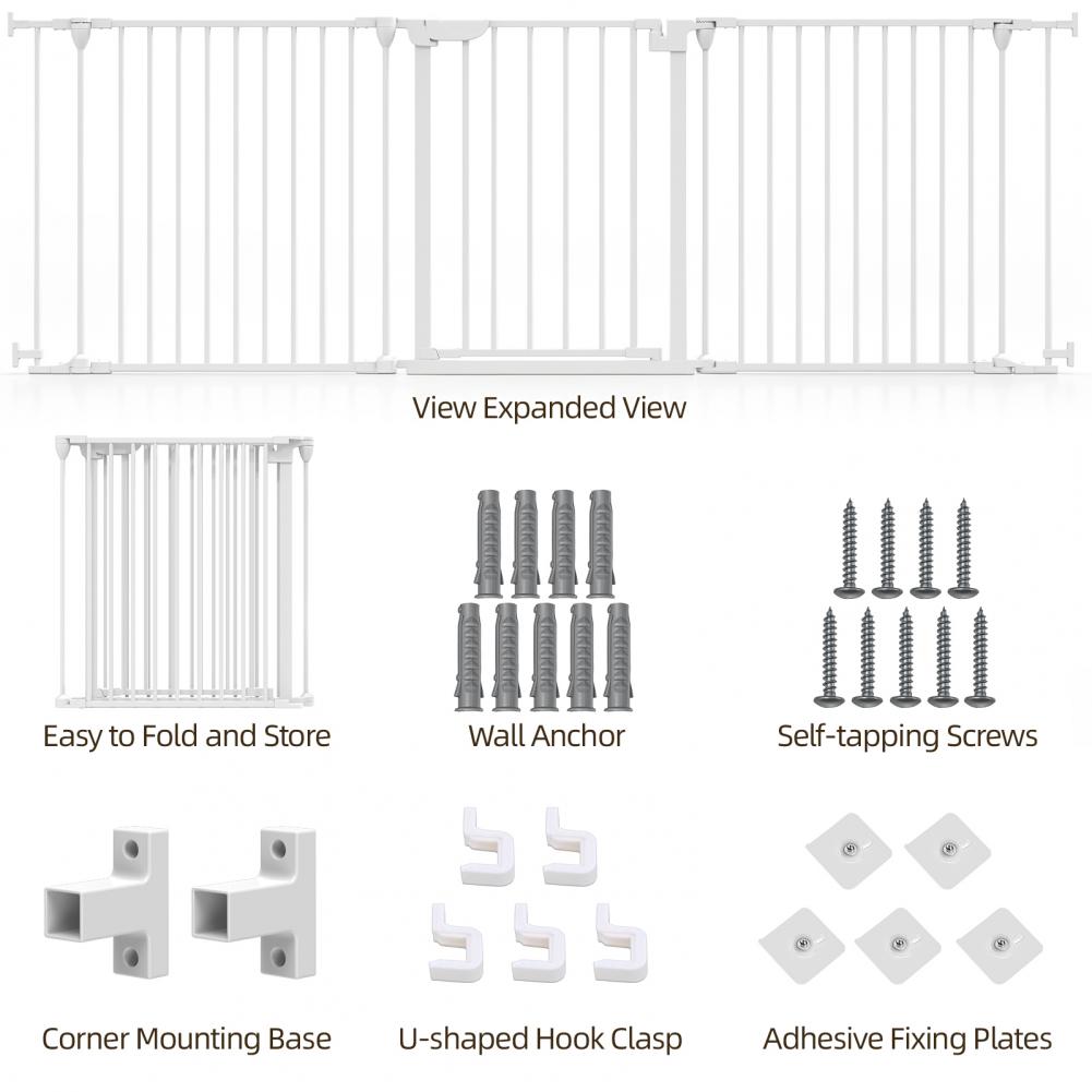 Gerbang Pengaman Hewan Pelihar - Baby Gate Extra Wide ulasan dan harga