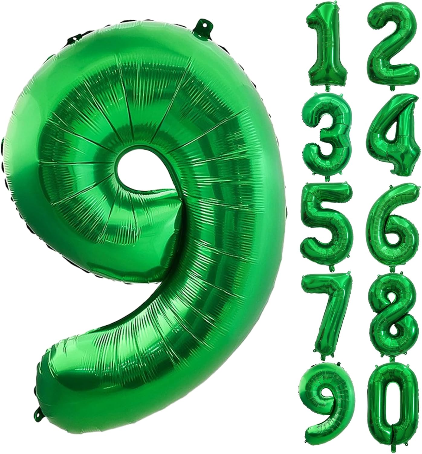 Balon Foil Angka Hijau 32 Inci - Baby Nursery Jungle Theme ulasan dan harga