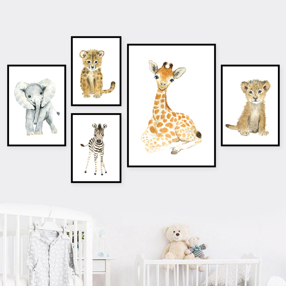 Gajah Rubah Zebra Jerapah Maca - Baby Zebra Nursery ulasan dan harga