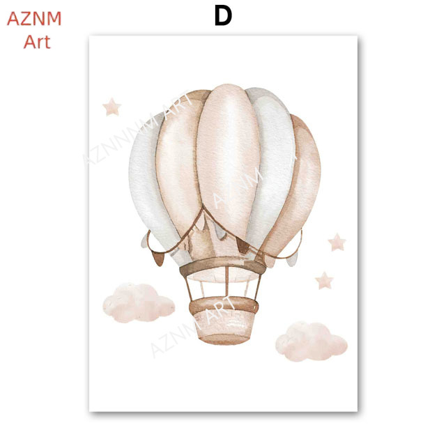 Poster Bayi Anak-anak Ayunan A - Baby Nursery Wall Art ulasan dan harga