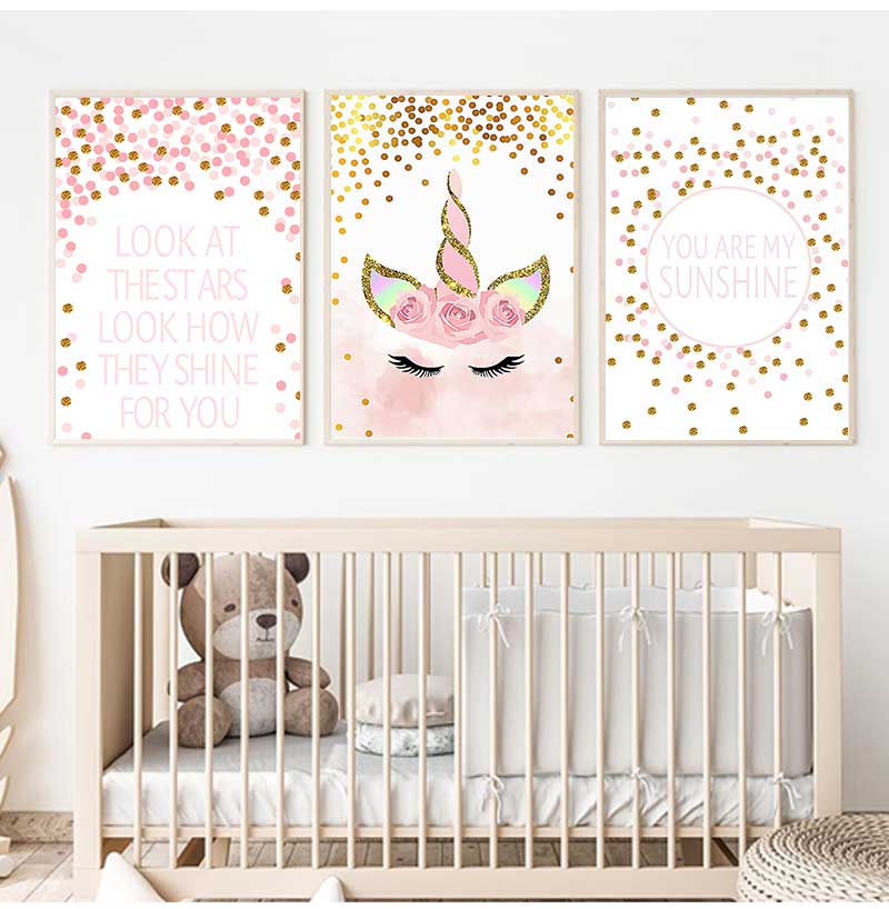 Gambar Dekoratif Dekorasi Kama - Baby Girl Nursery Quotes ulasan dan harga