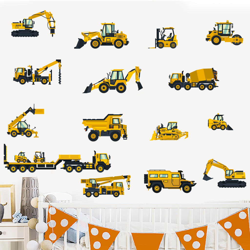 Stiker Dinding Mobil Rekayasa  - Baby Nursery Products ulasan dan harga