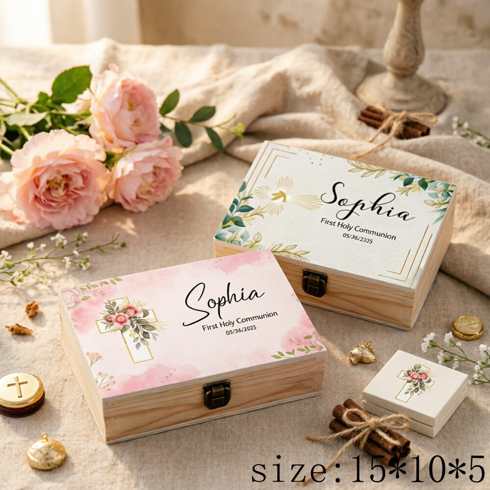 Kotak Kenangan Komuni Pertama  - Baby Keepsake Box ulasan dan harga