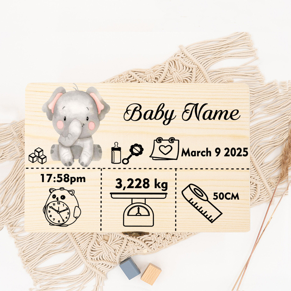 Kotak Penyimpanan Hewan Hutan  - Baby Keepsake Box ulasan dan harga