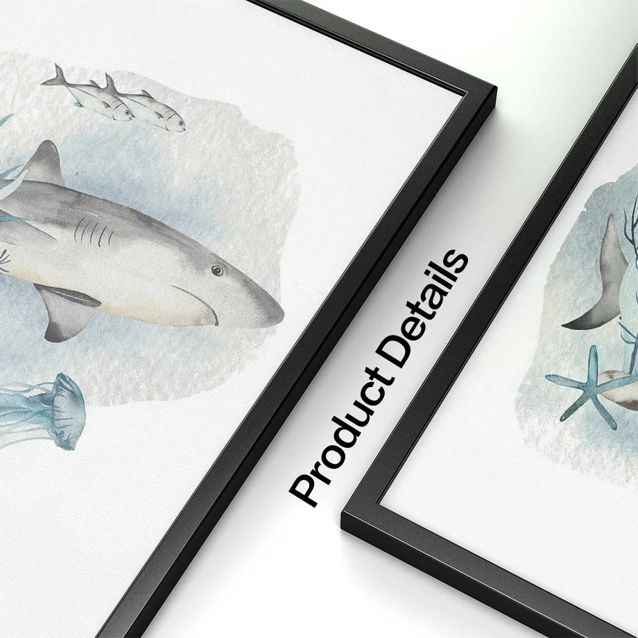 Poster dan cetakan ikan paus i - Baby Nursery Images ulasan dan harga