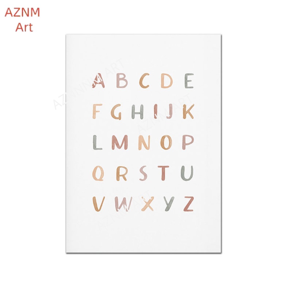 1/3 Buah, Poster Kustom ABC 12 - Baby Name Wall Art ulasan dan harga
