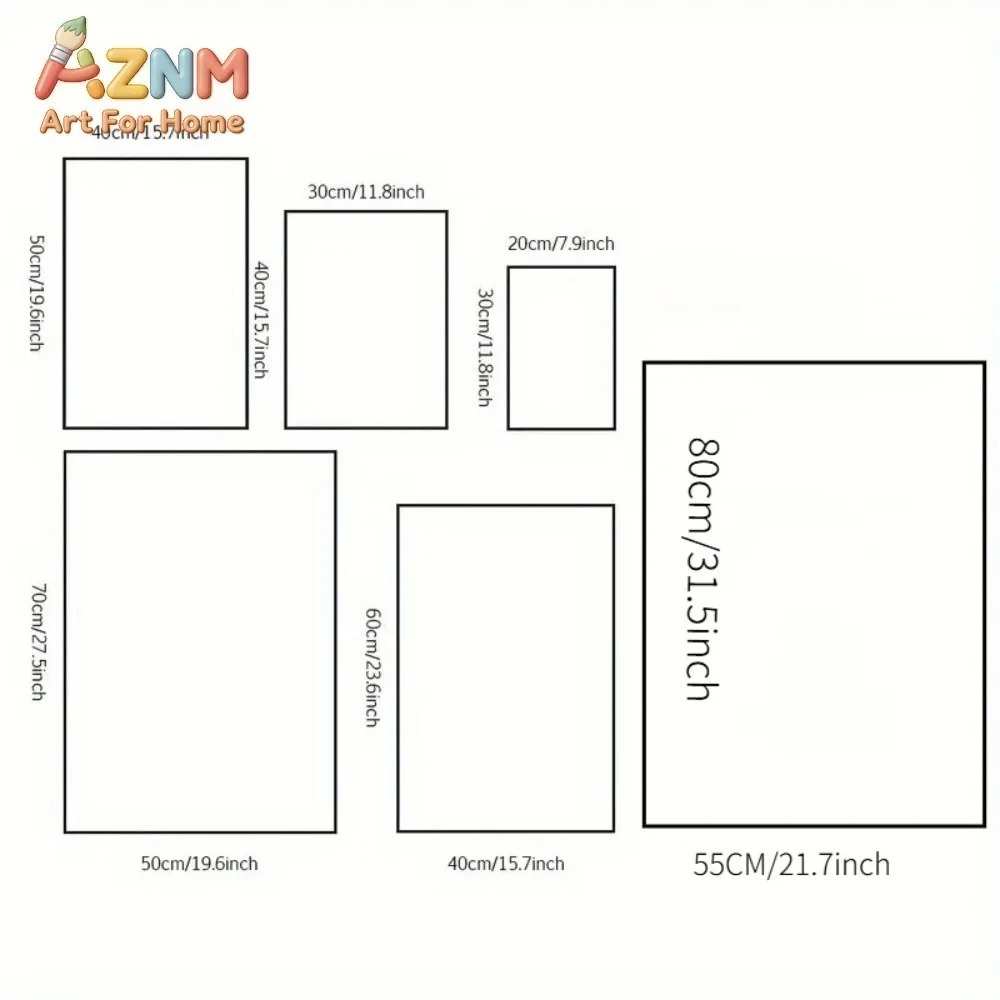 1Pc/3Pcs Cetakan Gambar Hewan  - Baby Nursery Jungle Theme ulasan dan harga