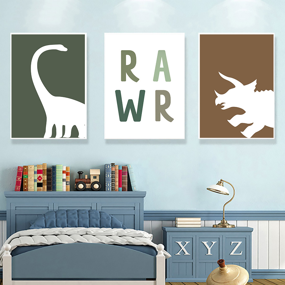 Dinosaurus Jurassic Tyrannosau - Baby Girl Nursery Quotes ulasan dan harga