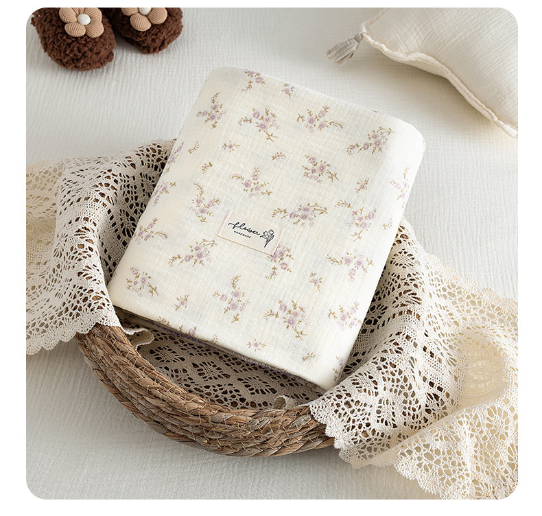 Selimut Bayi Muslin Motif Bung - Baby Boy Nursery Quilt ulasan dan harga