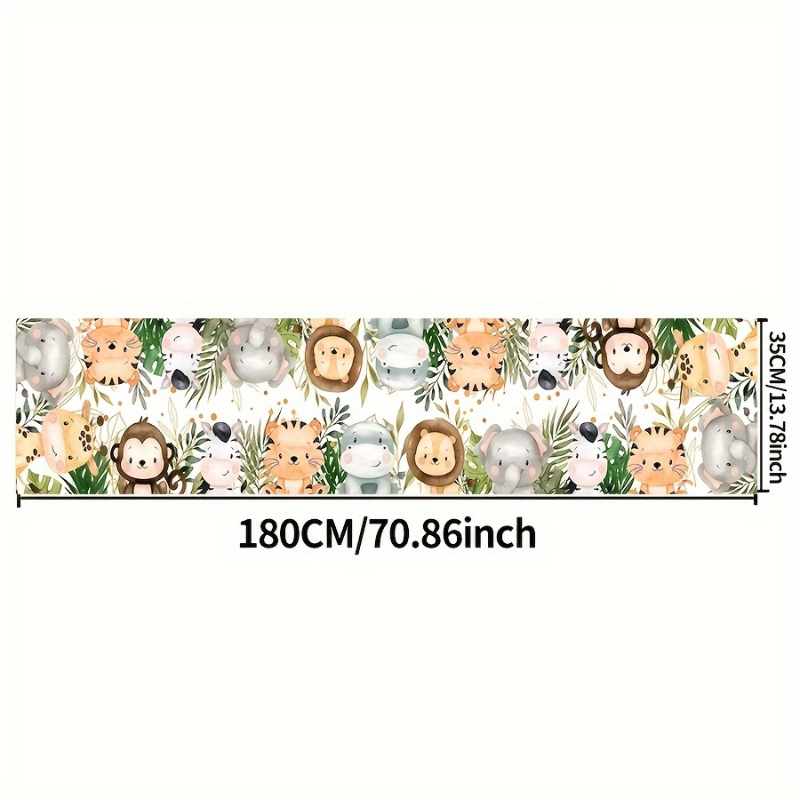 1/3 Buah Dekorasi Pesta Ulang  - Baby Nursery Jungle Theme ulasan dan harga