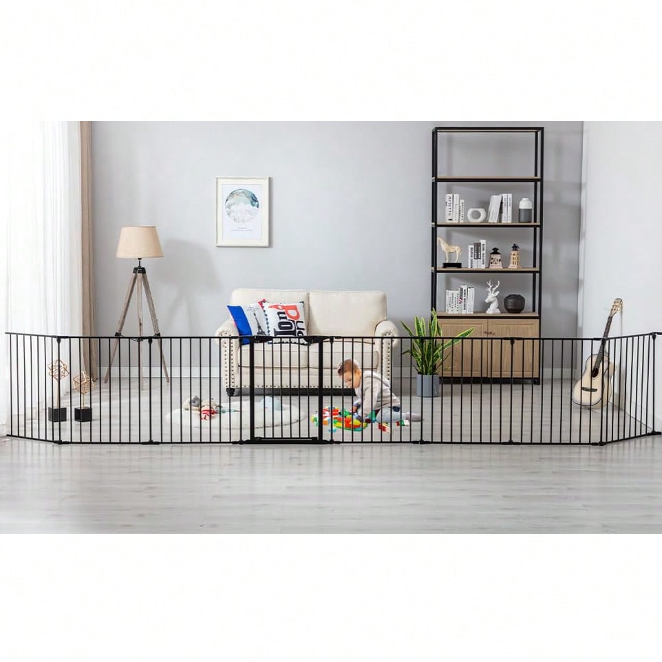 Gerbang Bayi Hitam Ekstra Leba - Baby Gate Extra Wide ulasan dan harga