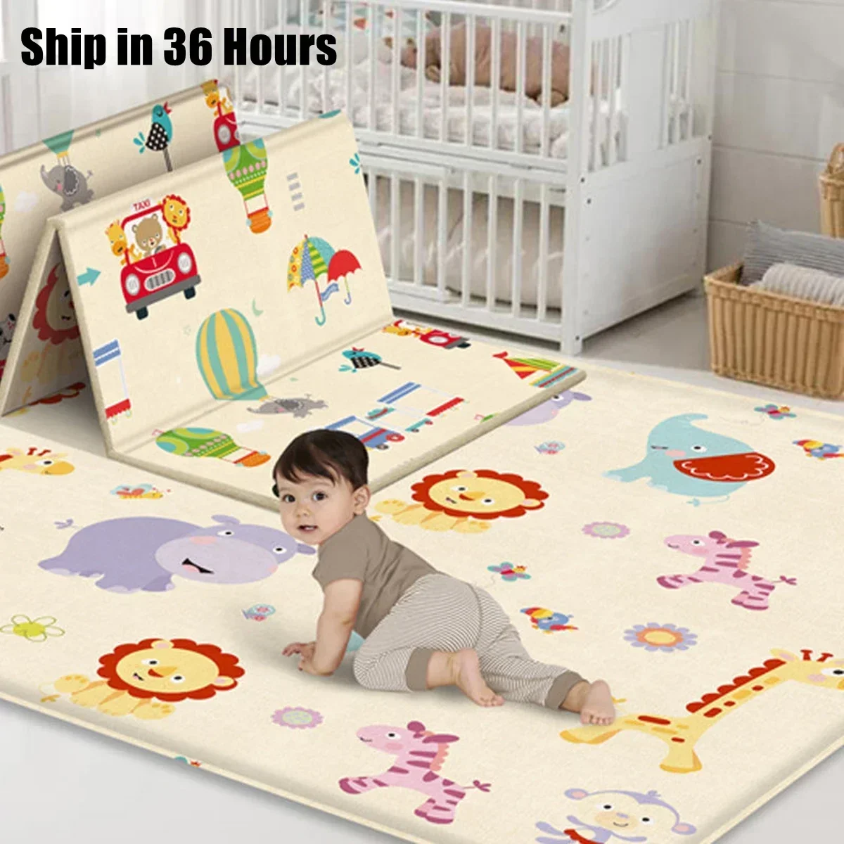 Tikar Bermain Bayi Tikar Puzzl - Baby Nursery Music ulasan dan harga