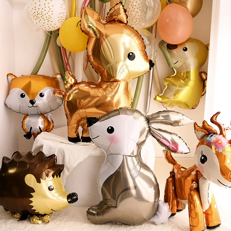 Balon Foil rusa tema Safari hu - Baby Nursery Jungle Theme ulasan dan harga