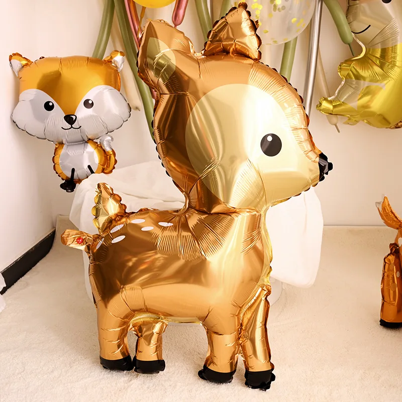 Balon Foil rusa tema Safari hu - Baby Nursery Jungle Theme ulasan dan harga