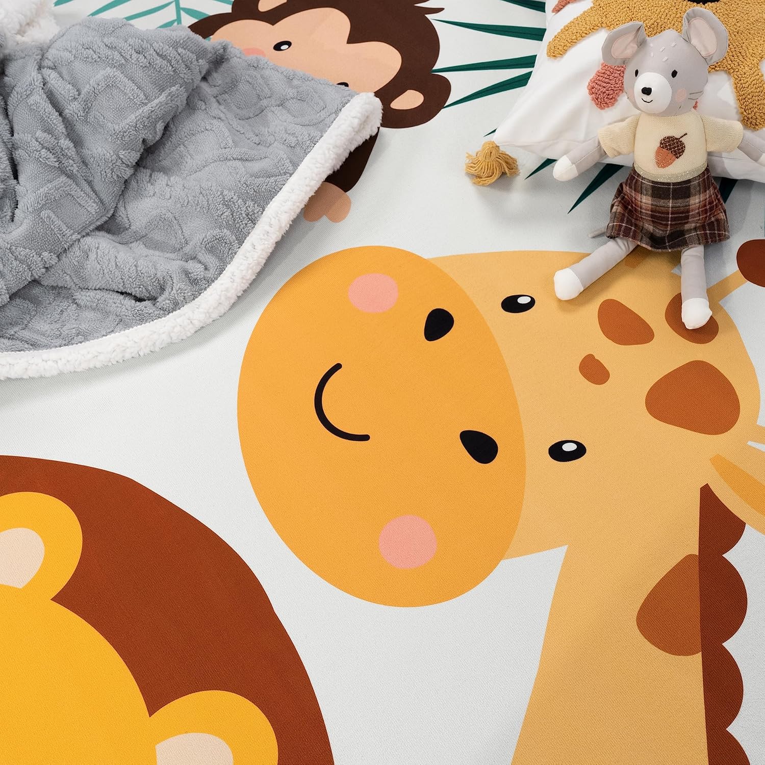 Karpet Bermain Anak Motif Hewa - Baby Nursery Jungle Theme ulasan dan harga