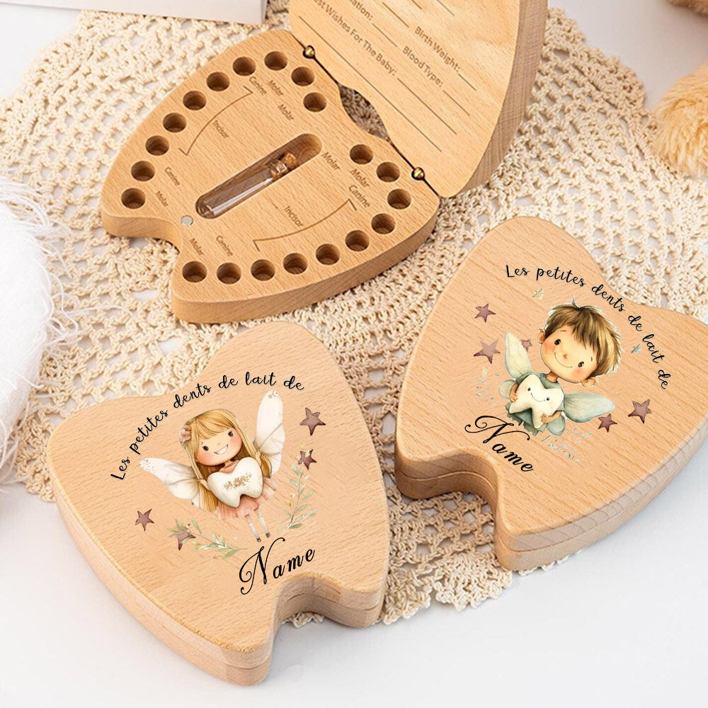 Kotak Peri Gigi Pribadi Kotak  - Baby Keepsake Box ulasan dan harga