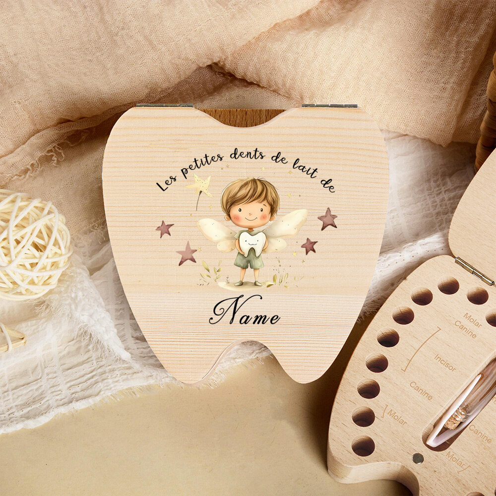 Kotak Peri Gigi Pribadi Kotak  - Baby Keepsake Box ulasan dan harga