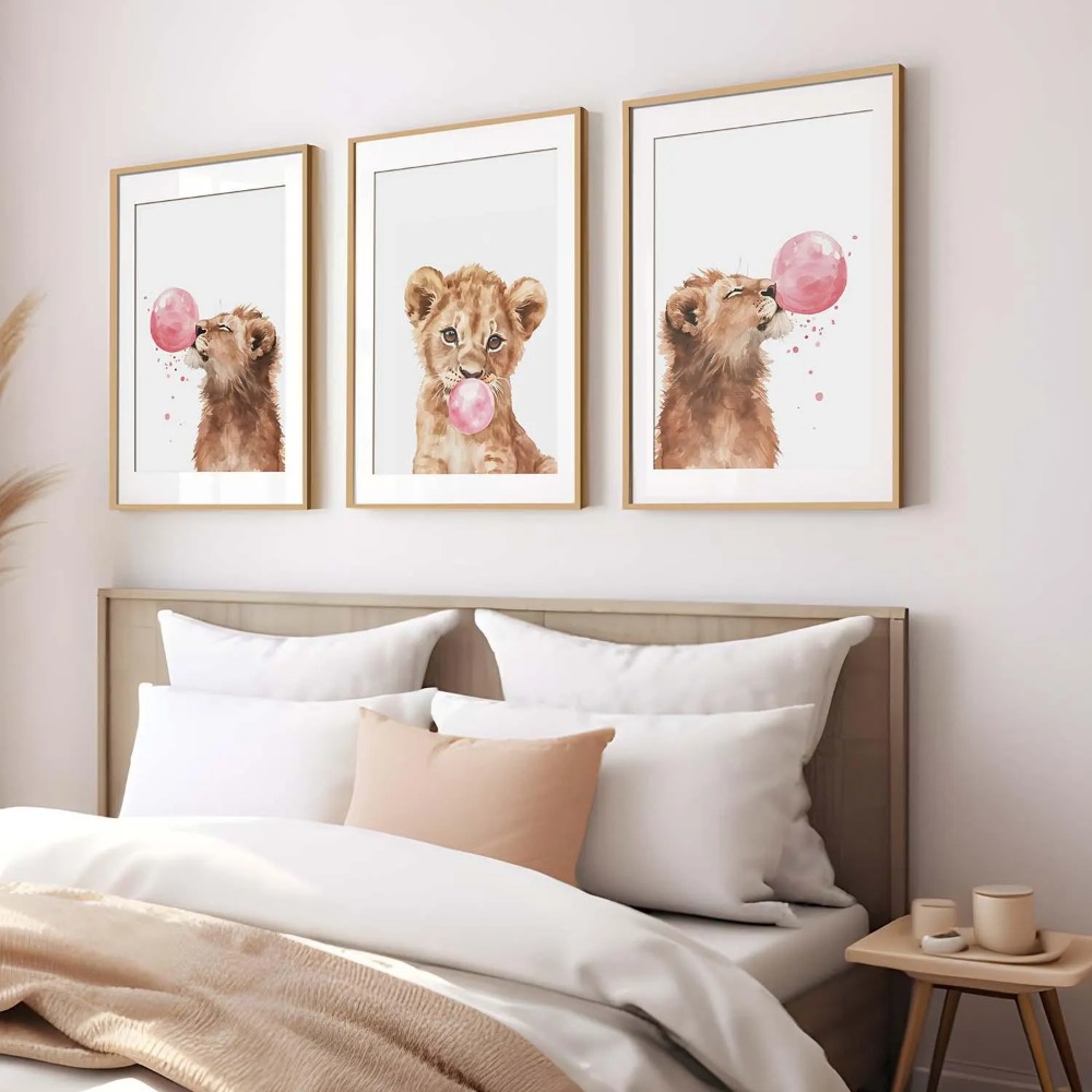 Set Seni Dinding Kamar Bayi Mo - Baby Nursery Jungle Theme ulasan dan harga