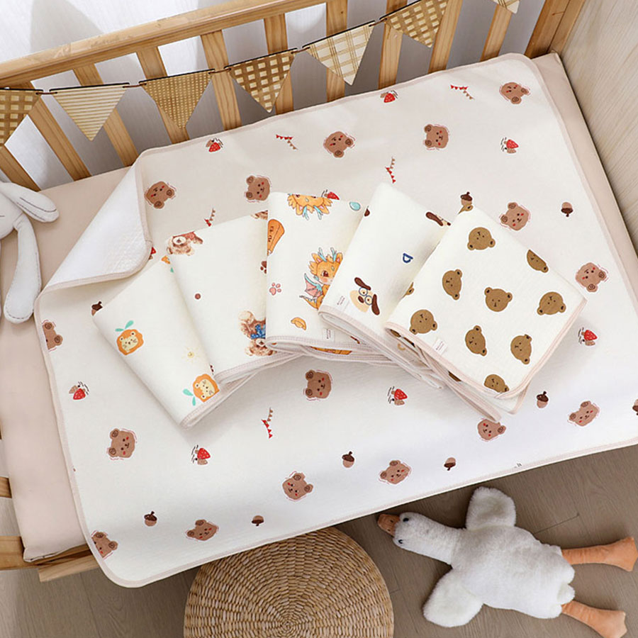 Bantalan Popok Katun Dapat Dic - Baby Mattress Waterproof ulasan dan harga