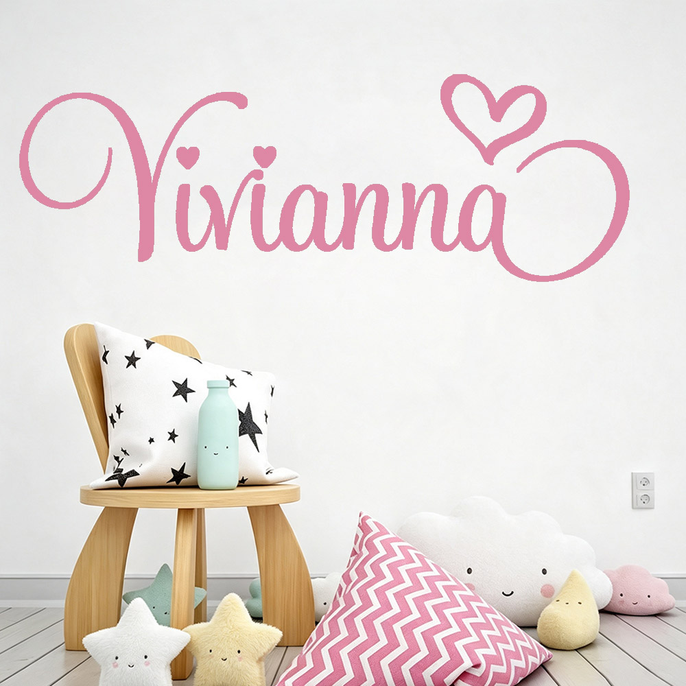 Stiker Dinding untuk Kamar Ana - Baby Name Wall Art ulasan dan harga