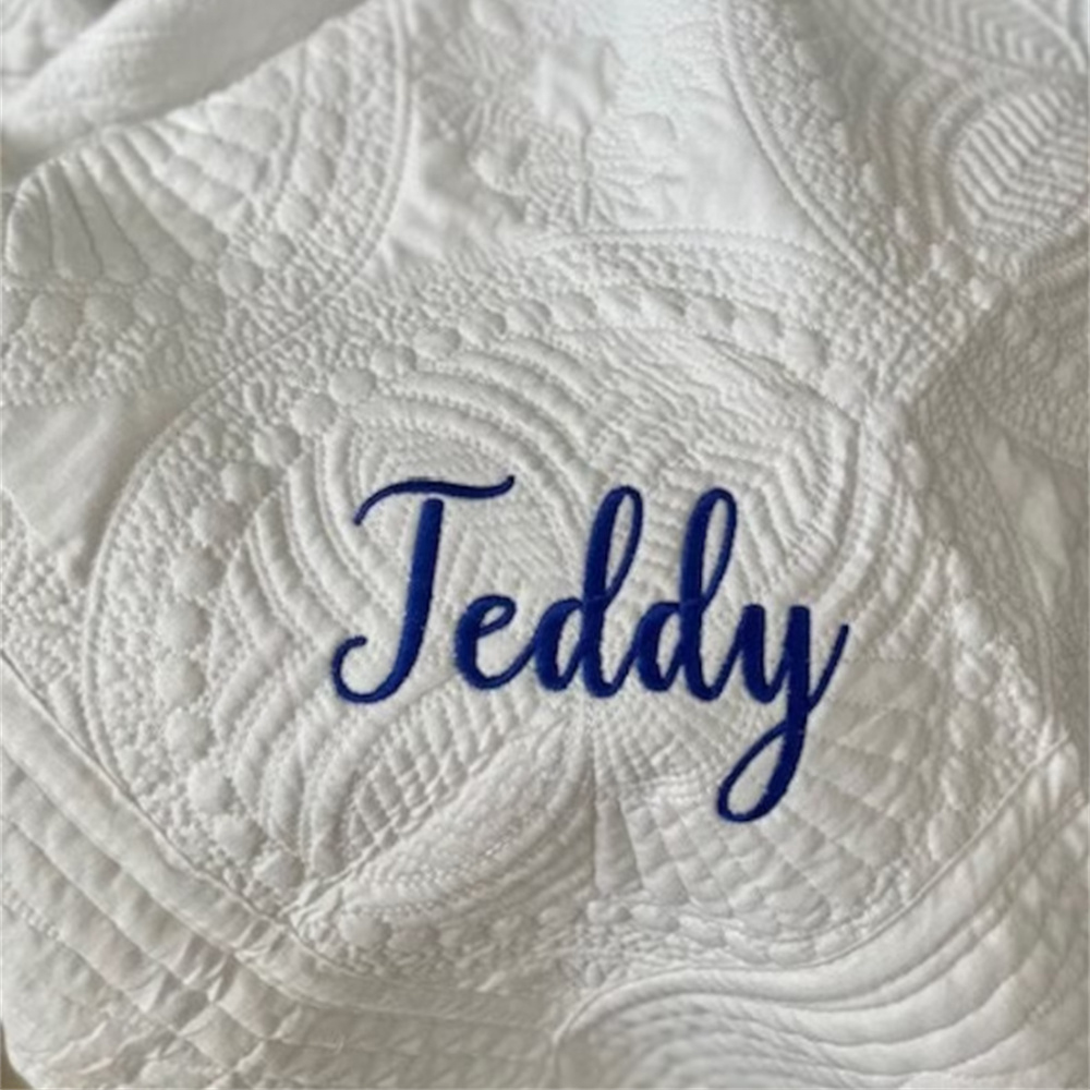 Selimut kamar anak bayi nama b - Baby Boy Nursery Quilt ulasan dan harga