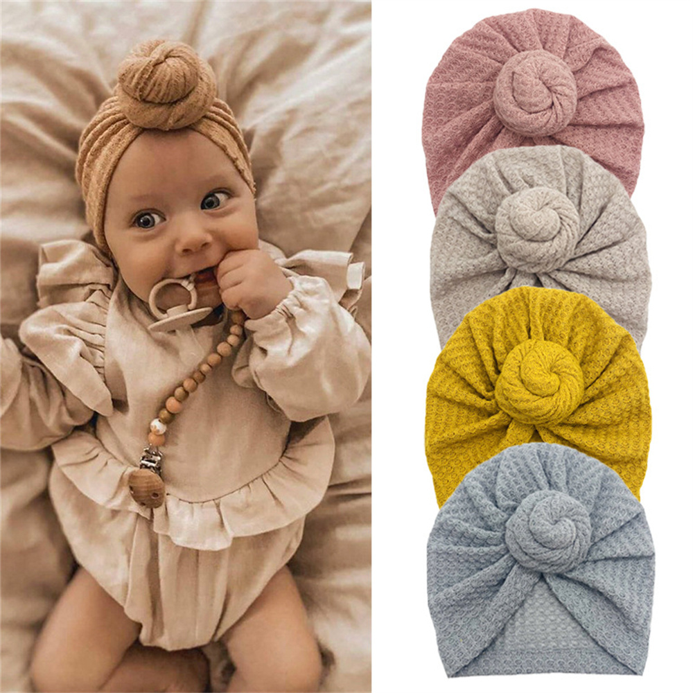 Topi Turban Donat Padat Topi B - Baby Wrap Stretchy ulasan dan harga