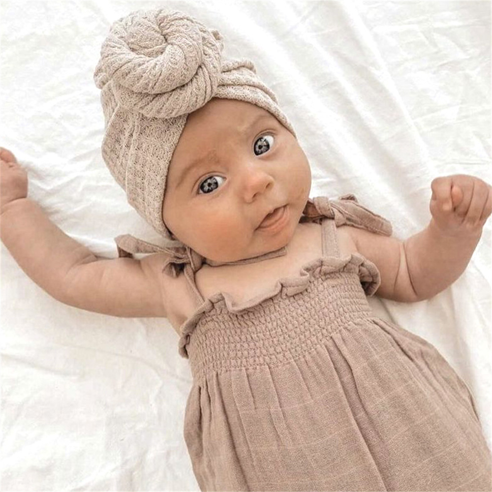 Topi Turban Donat Padat Topi B - Baby Wrap Stretchy ulasan dan harga